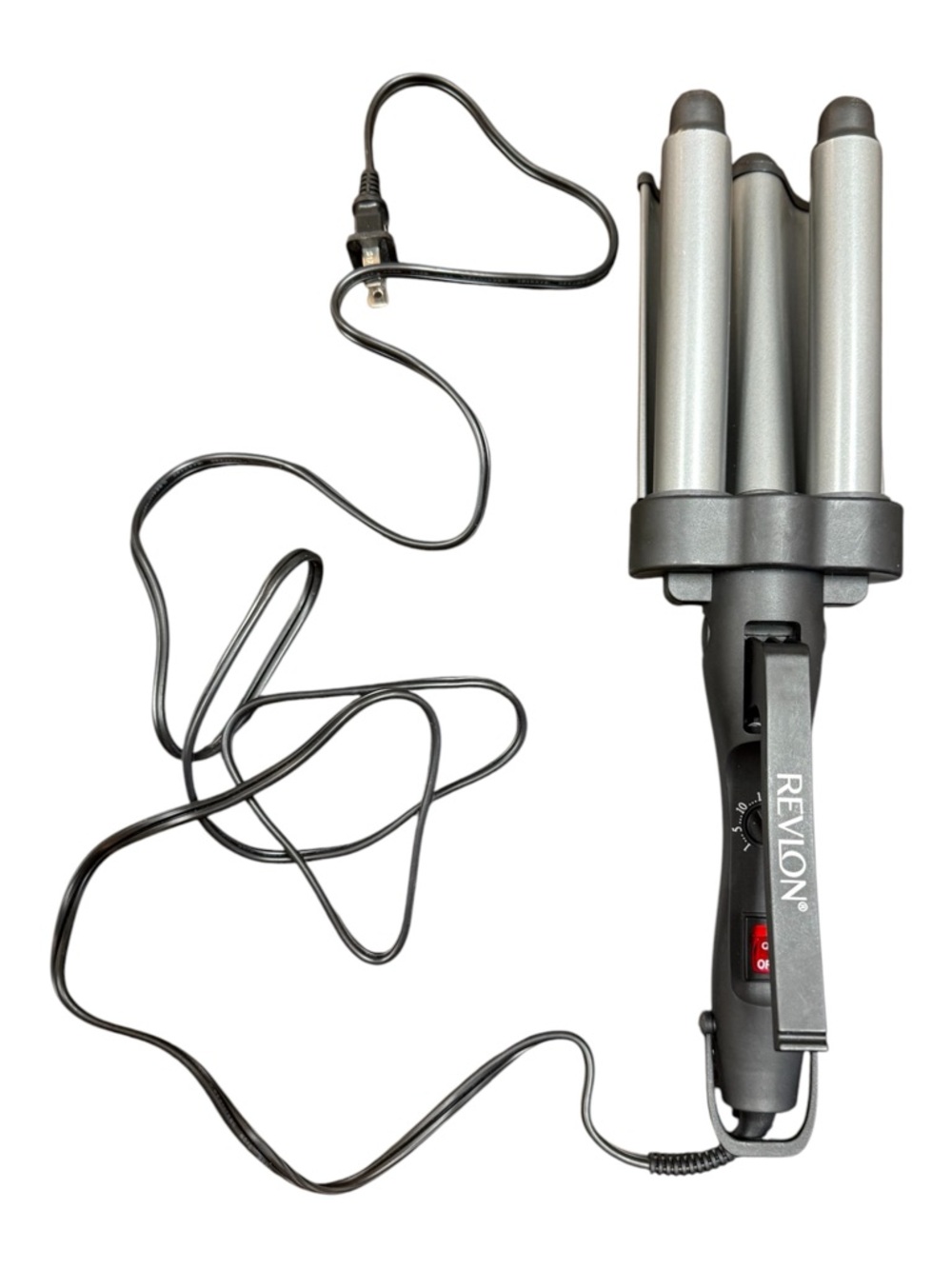 Revlon Perfect Heat Triple Ceramic 1" Jumbo Barrel Hair Waver 3 Barrel